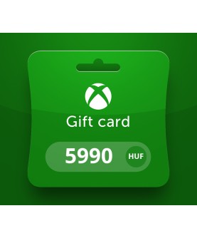 XBOX Live HUF 5990 Prepaid Card HU Xbox One Key 